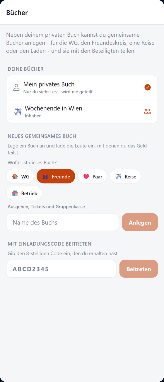 MuCash auf dem Handy