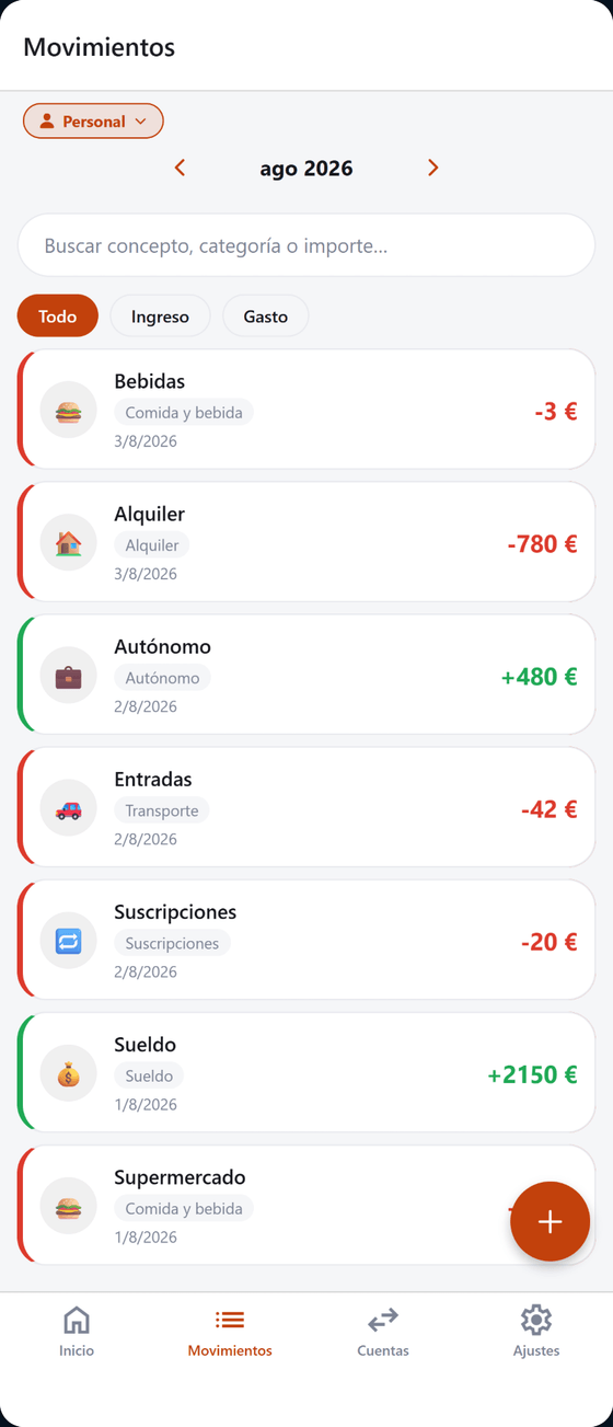 MuCash en el móvil