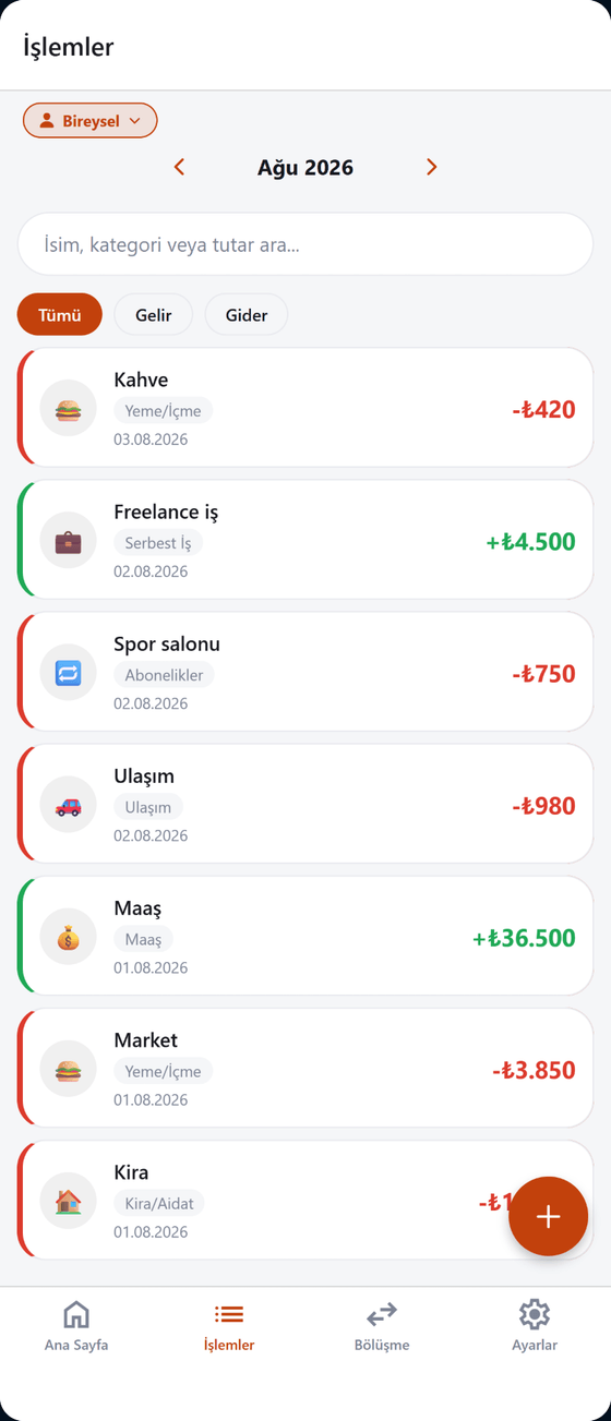 MuCash telefonda çalışırken