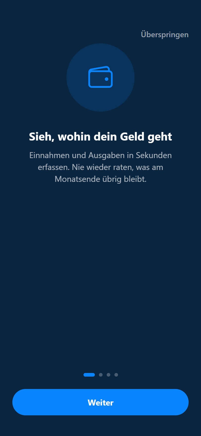 MuCash auf dem Handy